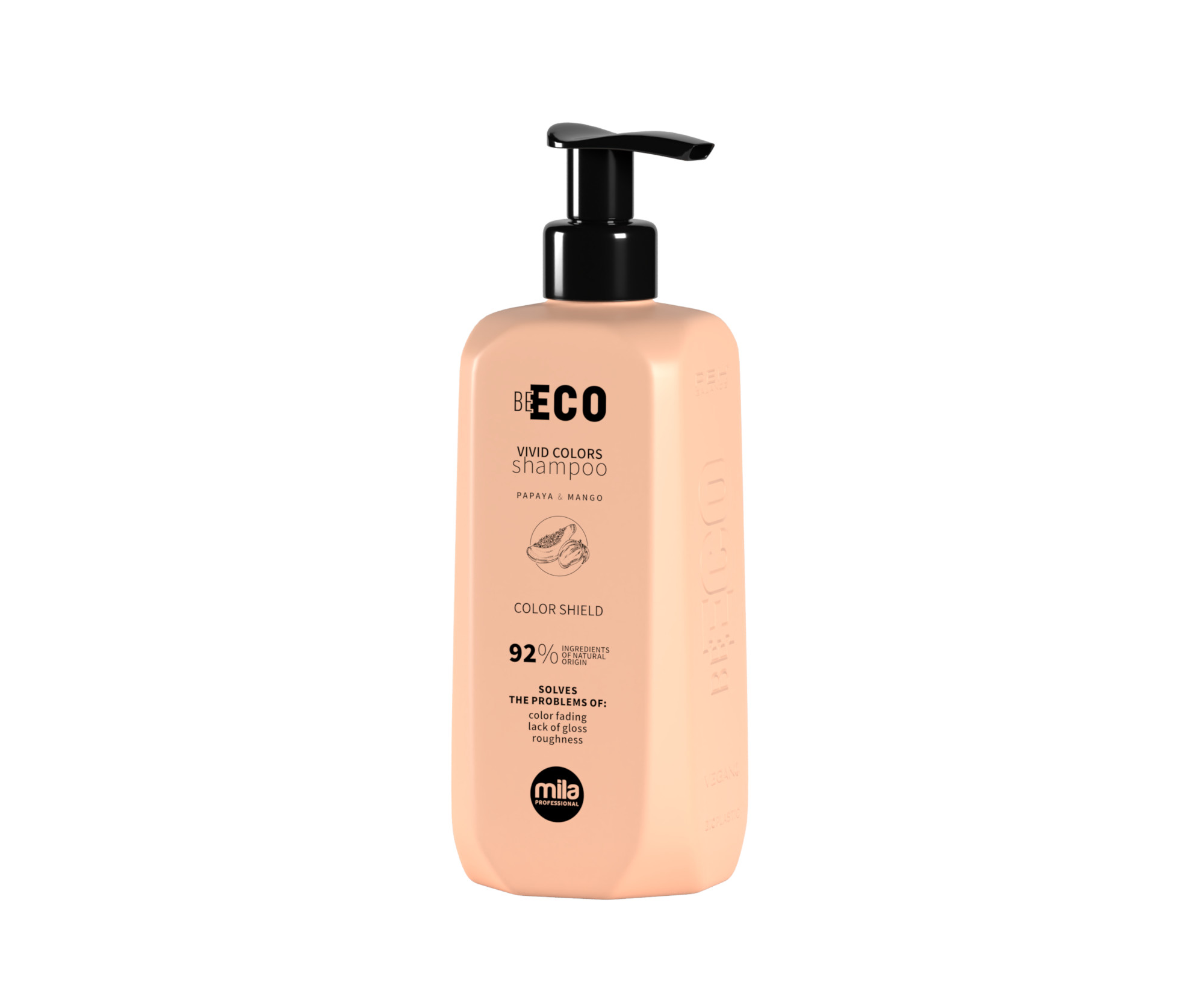 MILA BE ECO Šampon s kyselým pH pro barvené vlasy 250 ml