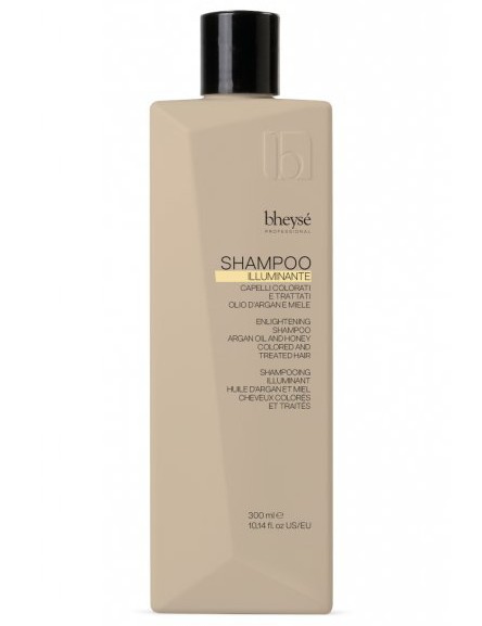 BHEYSÉ Illuminante Shampoo 300ml - šampon s arganem pro barvené vlasy